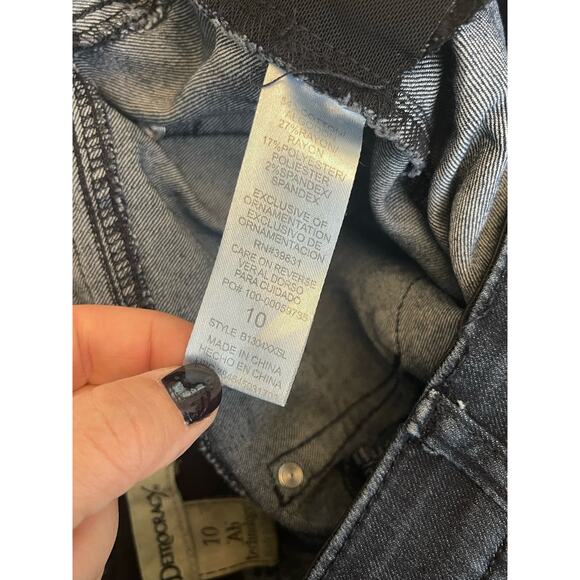 Democracy Jeans Women's Size 10 Slim Ankle Dark Wash Ab Tech - Picture 5 of 7